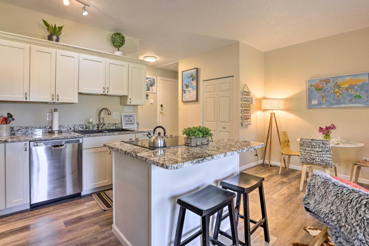 Eclectic Keystone Condo - Patio&Mtn Views! Esterno foto